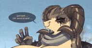 Monster Girl Fallout GIF