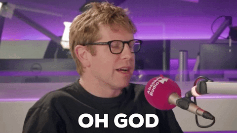 Shocked Oh My God GIF by AbsoluteRadio