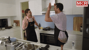 excited mkrau GIF by My Kitchen Rules