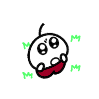 cherry shouting 귀여운 체리 으악 Sticker