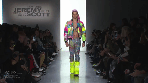 jeremy scott nyfw 2018 GIF by NYFW: The Shows
