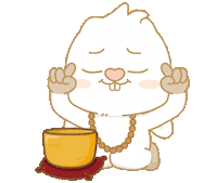 Bunny 有了 Sticker by EVANS艾特兔