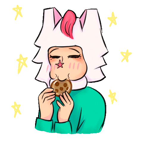 Cat Eat Sticker