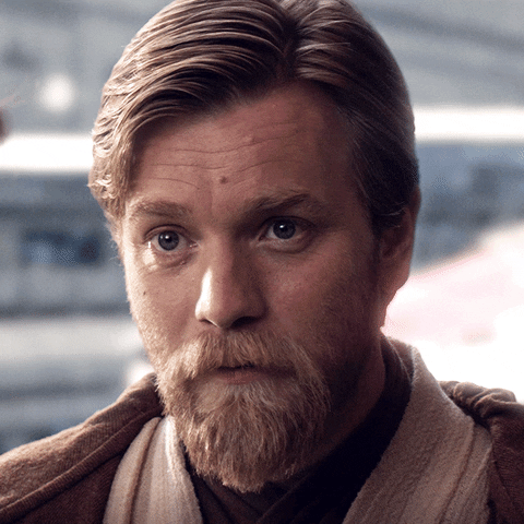Oldflowers giphyupload smile star wars obi-wan kenobi GIF