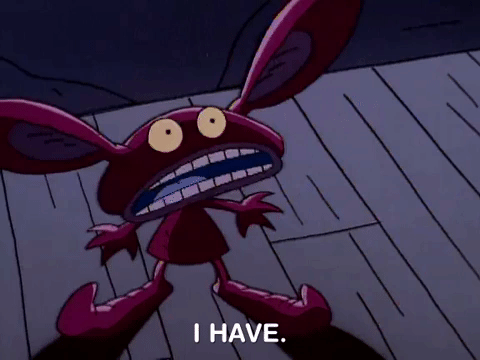 nickrewind giphydvr nicksplat aaahh real monsters giphyarm037 GIF