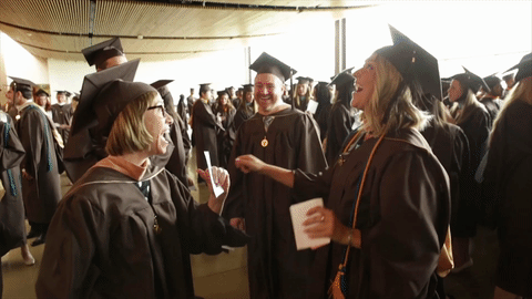 Graduation Celebrate GIF by Valparaiso University