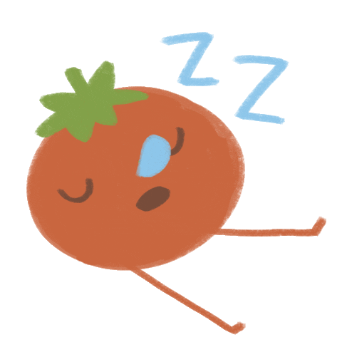 kwibuki giphyupload sleep sleepy tomato Sticker