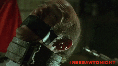 horror film GIF by Saw - 10th Anniversary Re-Release Event