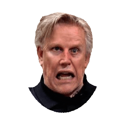 gary busey creep Sticker