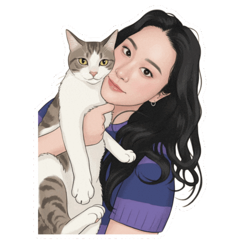 Sticker Cute Cat Sticker