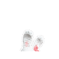 Pink Bunny Sticker