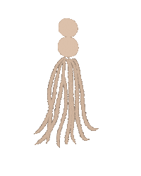 Boho Tassle Sticker