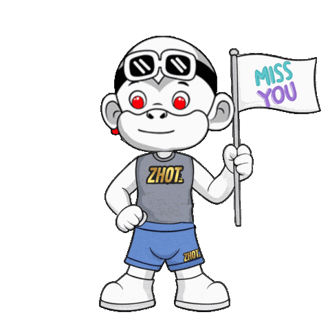 Confused Miss You Sticker by Zhot
