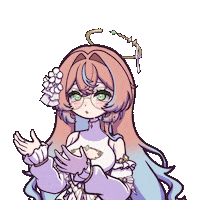 HunniHime anime kawaii twitch streamer Sticker