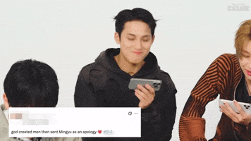 Kim Mingyu Thank You GIF