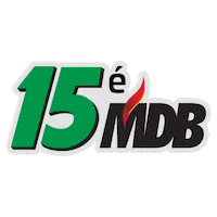 MDBNacional 15 mdb mdb15 filiar Sticker