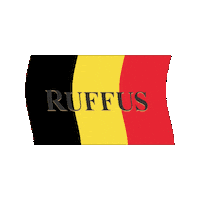 ruffusbelgium football futbol champagne belgium Sticker
