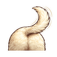 Dog Love Sticker by abana a cauda