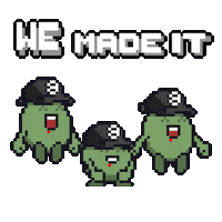 Happy Celebration Sticker by Potatozzz by 9GAG