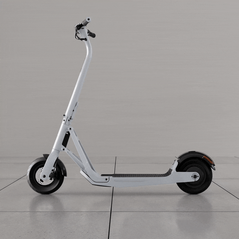 mikeshouts giphyupload scooter electric vehicle electric scooter GIF