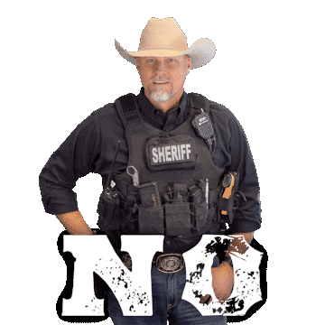 No Yes Sticker by Pinal County Sheriff's Office