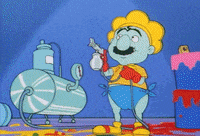 rainbow brite baby GIF
