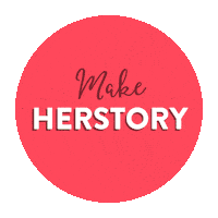 Gender Equality Herstory Sticker by She Should Run