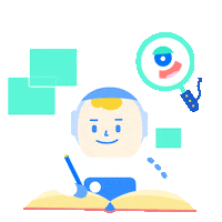 Test Learn Sticker by Snapask