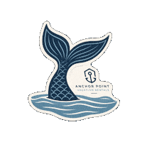 Lake Michigan Beach Sticker by AnchorPointVaca