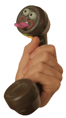 Call Me Hello Sticker by Charlie Mars