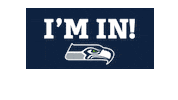 Football Always Compete Sticker by Seattle Seahawks