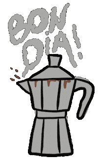 Good Morning Coffee Sticker