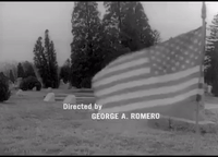 night of the living dead flag GIF
