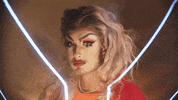 MissPetty_music smile gay makeup drag GIF