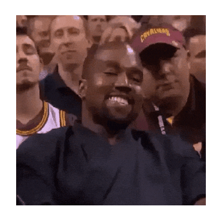 Kanye West Smiling Sticker