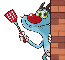 Cartoon Olivia Sticker by Oggy and the Cockroaches