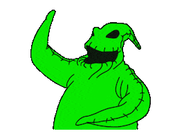 Nightmare Before Christmas Art Sticker