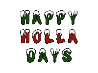 Happy Merry Christmas Sticker