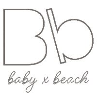 babybeach bb baby beach baby by beach Sticker