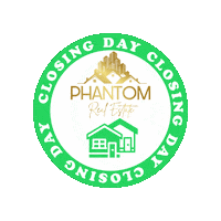 Closing Day Sticker by Phantom Real Estate