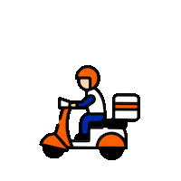 Sticker Delivery Sticker by Farma Conde