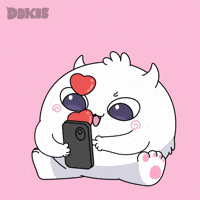 Double Tap Love GIF by Dokis