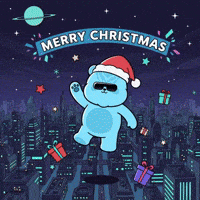 Merry Christmas Happy Holidays GIF by Kanpai Pandas