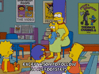 happy bart simpson GIF
