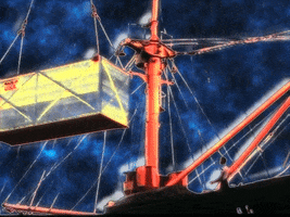 MFDtheArtist trippy houston shipping container GIF