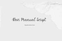 Lettering Font GIF
