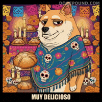 Holding Day Of The Dead GIF by Doge Pound