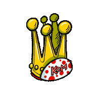 Cycling Kom Sticker