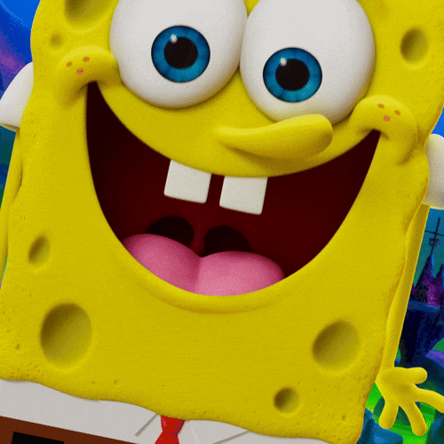 Laughs Laughing GIF by The SpongeBob Movie: Search for SquarePants