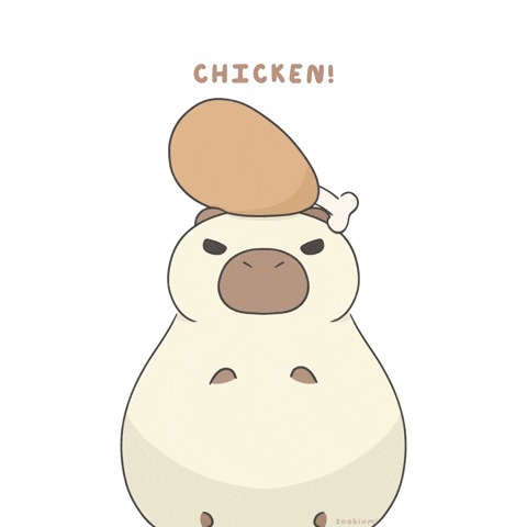soobiumi giphyupload food silly chicken GIF